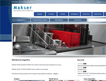 Tablet Screenshot of makserteknikservis.com